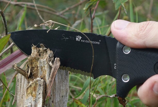 фото Нож для выживания коготь hx outdoors