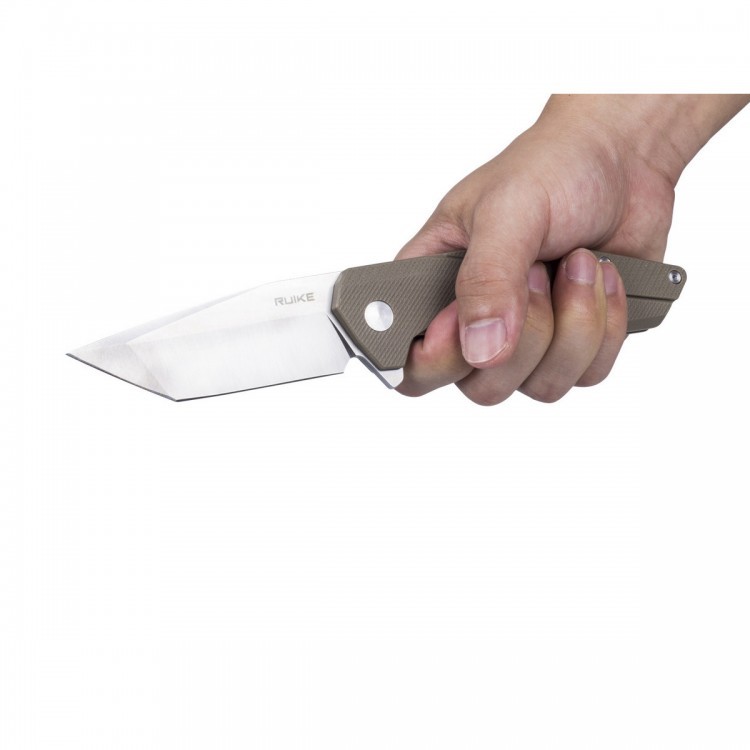 Нож складной Ruike P138-W, серый