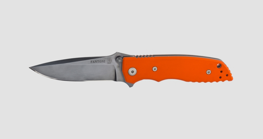 Нож складной HB01 Large, Stonewashed Crucible CPM® S30V™, William (Bill) Harsey Design