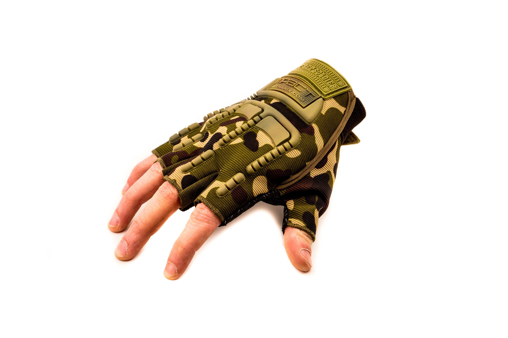 фото Тактические перчатки без пальцев army , размер xl china factory