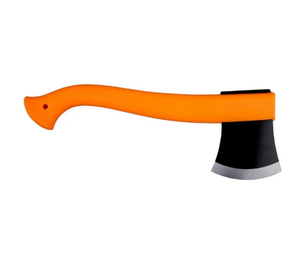фото Топор туристический morakniv outdoor axe, сталь w-75, рукоять полипропилен, оранжевый