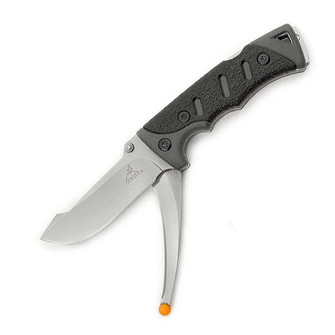фото Складной нож gerber metolius two blade ez open, сталь 420hc, рукоять термопластик gfn, черный