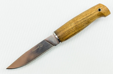 Нож Финский, сталь AUS-8, рукоять орех, Кизляр