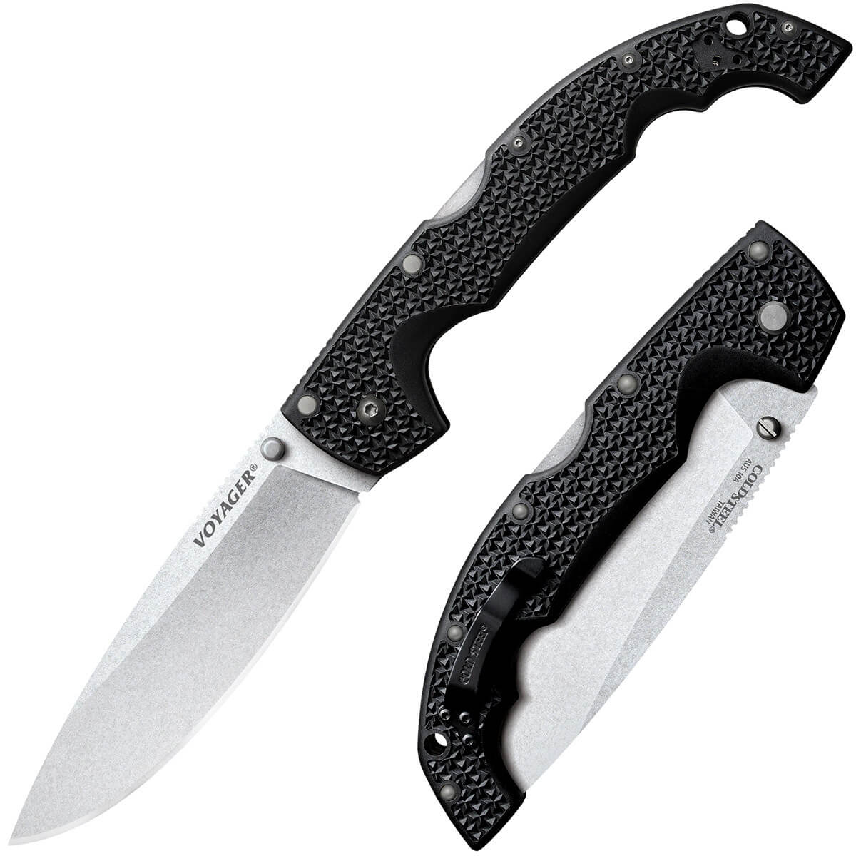 Складной туристический нож Cold Steel Voyager XL Drop-Point Складной туристический нож Cold Steel Voyager XL Drop-Point