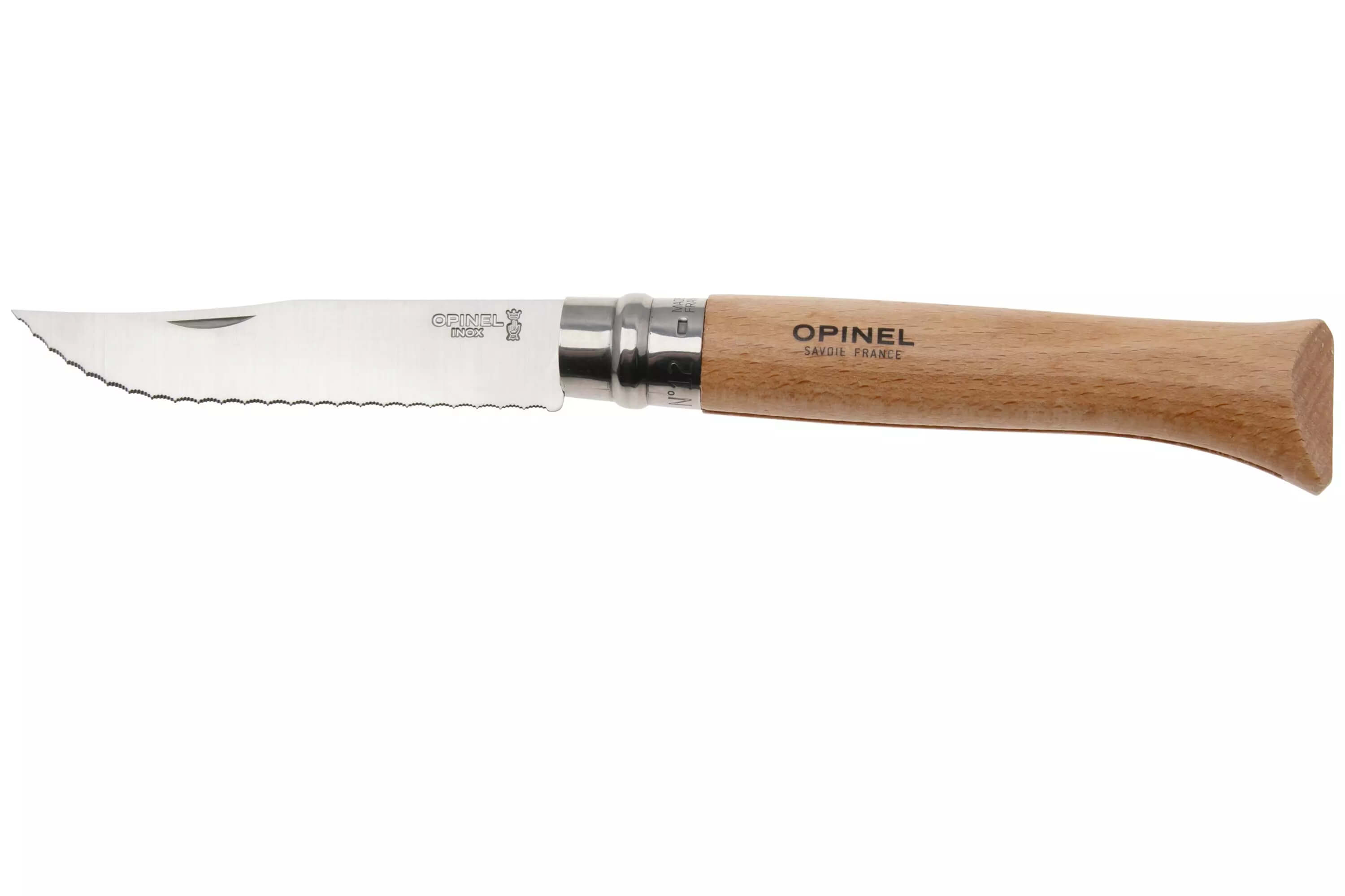 Складной нож с серрейторной заточкой Opinel №12 Serrated Складной нож с серрейторной заточкой Opinel №12 Serrated