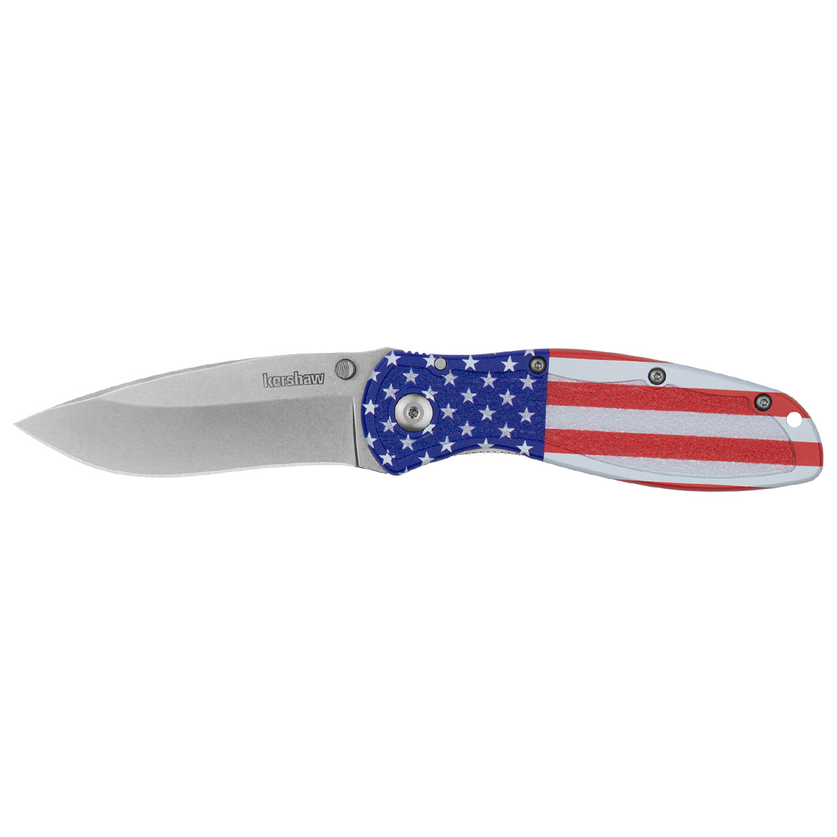 Складной нож Kershaw Blur в расцветке флага США Складной нож Kershaw Blur в расцветке флага США
