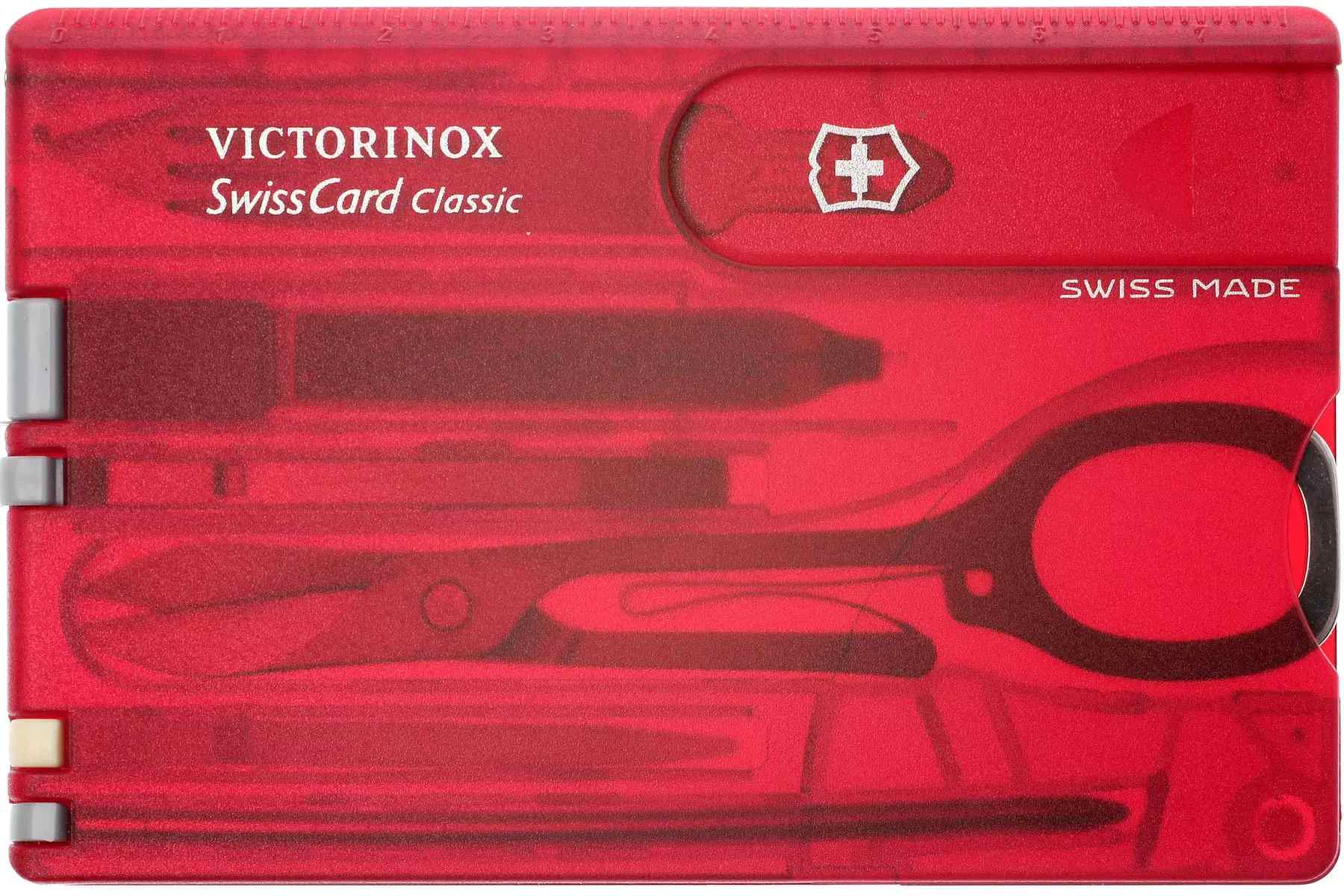 Швейцарский мультитул-кредитка Victorinox Swisscard Швейцарский мультитул-кредитка Victorinox Swisscard