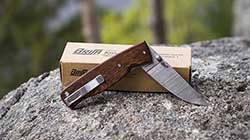 Складной нож Enzo Birk 75, железное дерево, порошковая сталь S30V