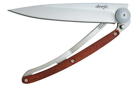 Складной нож Deejo Wood 37g, коричневый