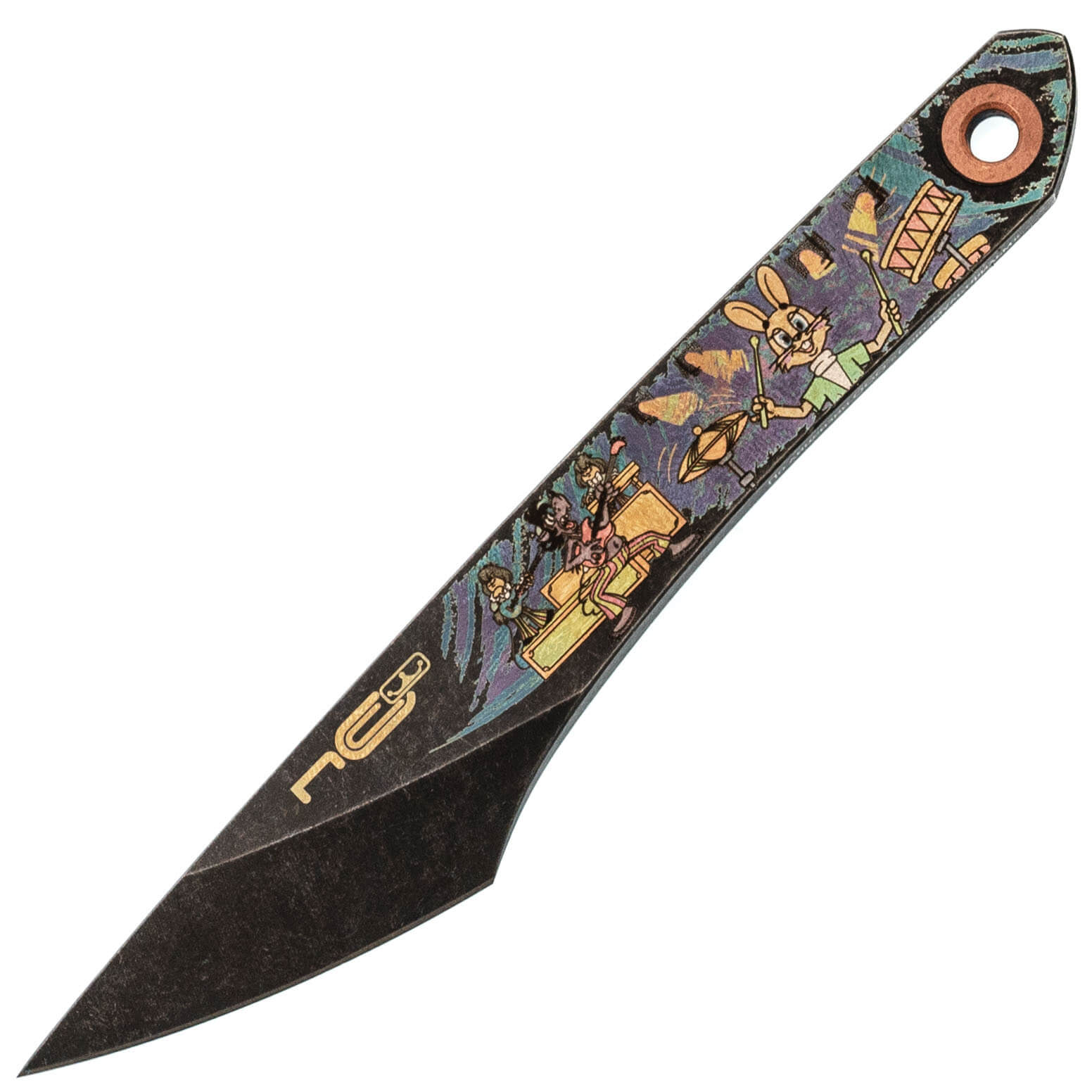 Скелетный нож N.C.Custom Киридаши KOI Скелетный нож N.C.Custom Киридаши KOI