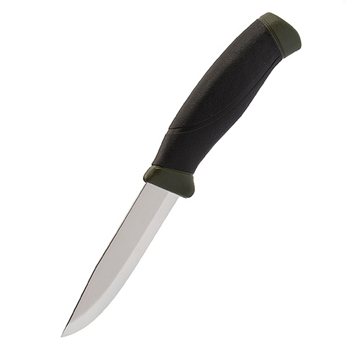 Нож Morakniv Companion MG S, нержавеющая сталь, цвет хаки