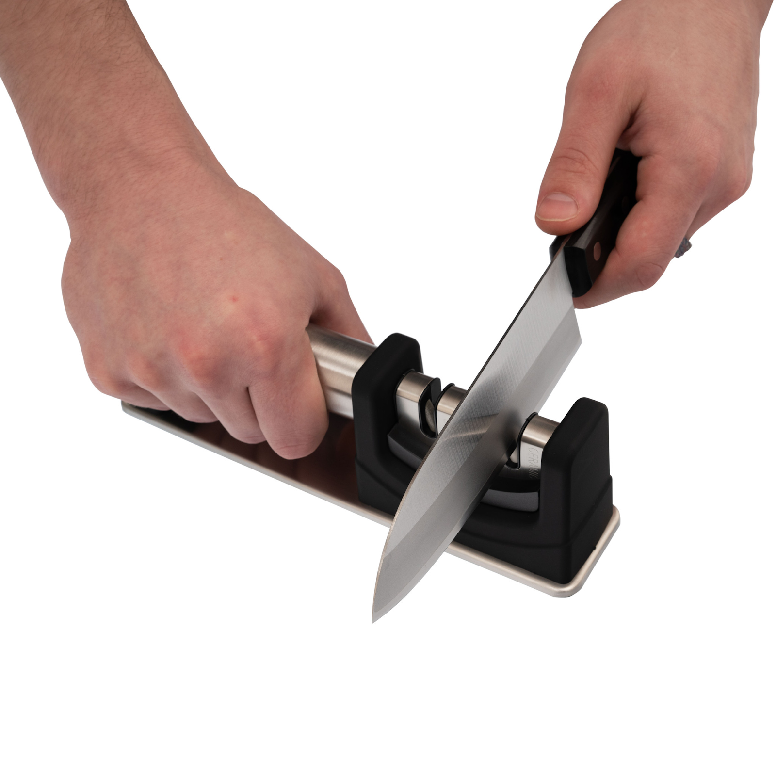 Удобное приспособление для заточки ножей фуганка или рейсмуса