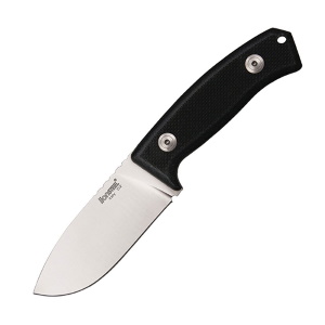 Нож с фиксированным клинком LionSteel M2 G10, сталь D2, рукоять G-10, черный