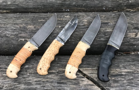 Ножи по видам стали