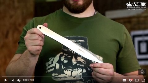 Метательный нож Лепесток - Видеообзор