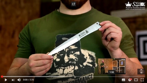 Метательный нож Вятич - видеообзор