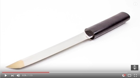 Нож Танто малый, Х12МФ - видеообзор