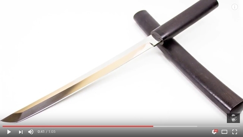 Нож Танто средний, Х12МФ - видеообзор