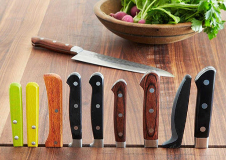 Несколько советов по безопасному использованию кухонных ножей