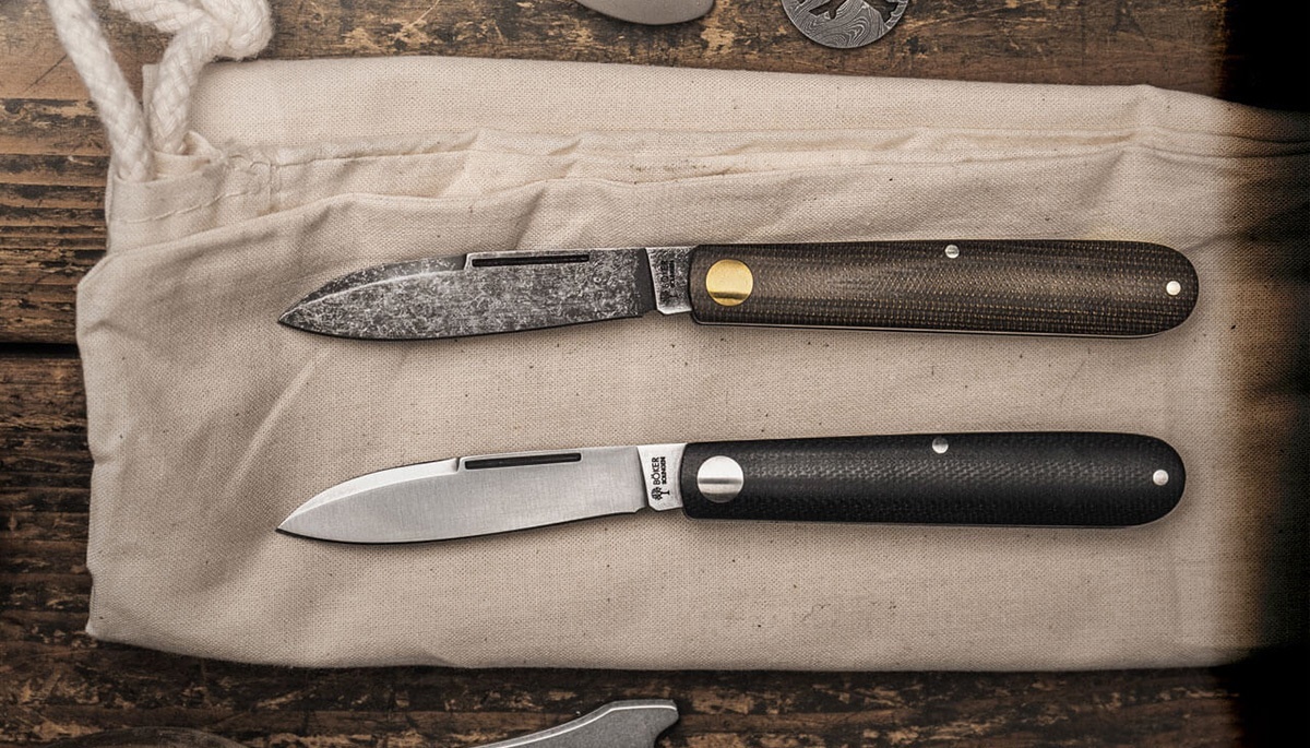 Складной нож Karbuk AUS-8 Black