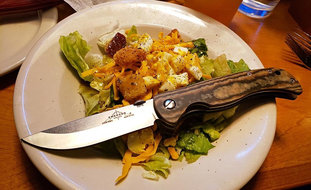 Emerson FSK - складной нож для стейка