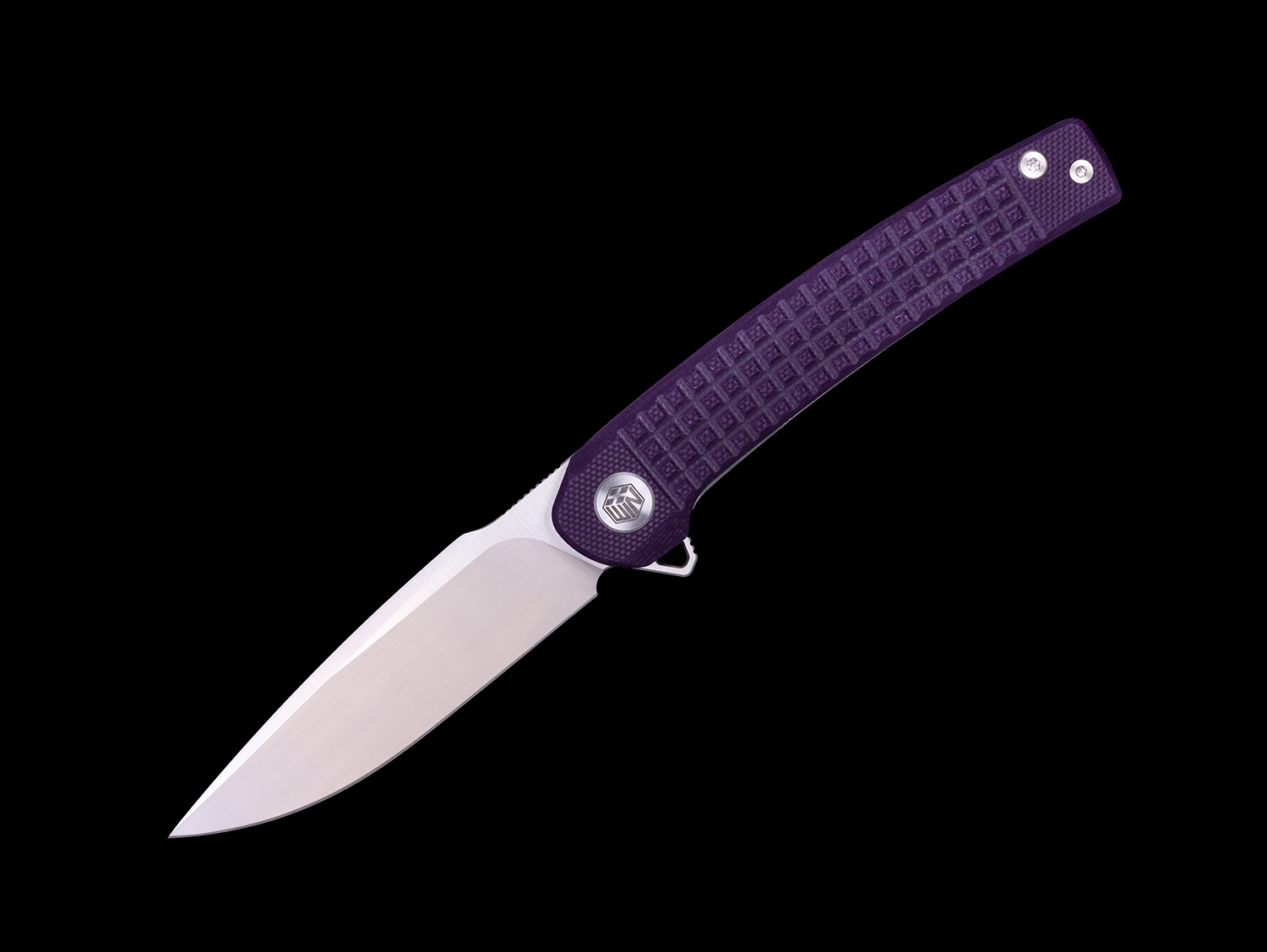 

Складной нож Dr.Tech W3613GP, сталь D2, рукоять G10, фиолетовый