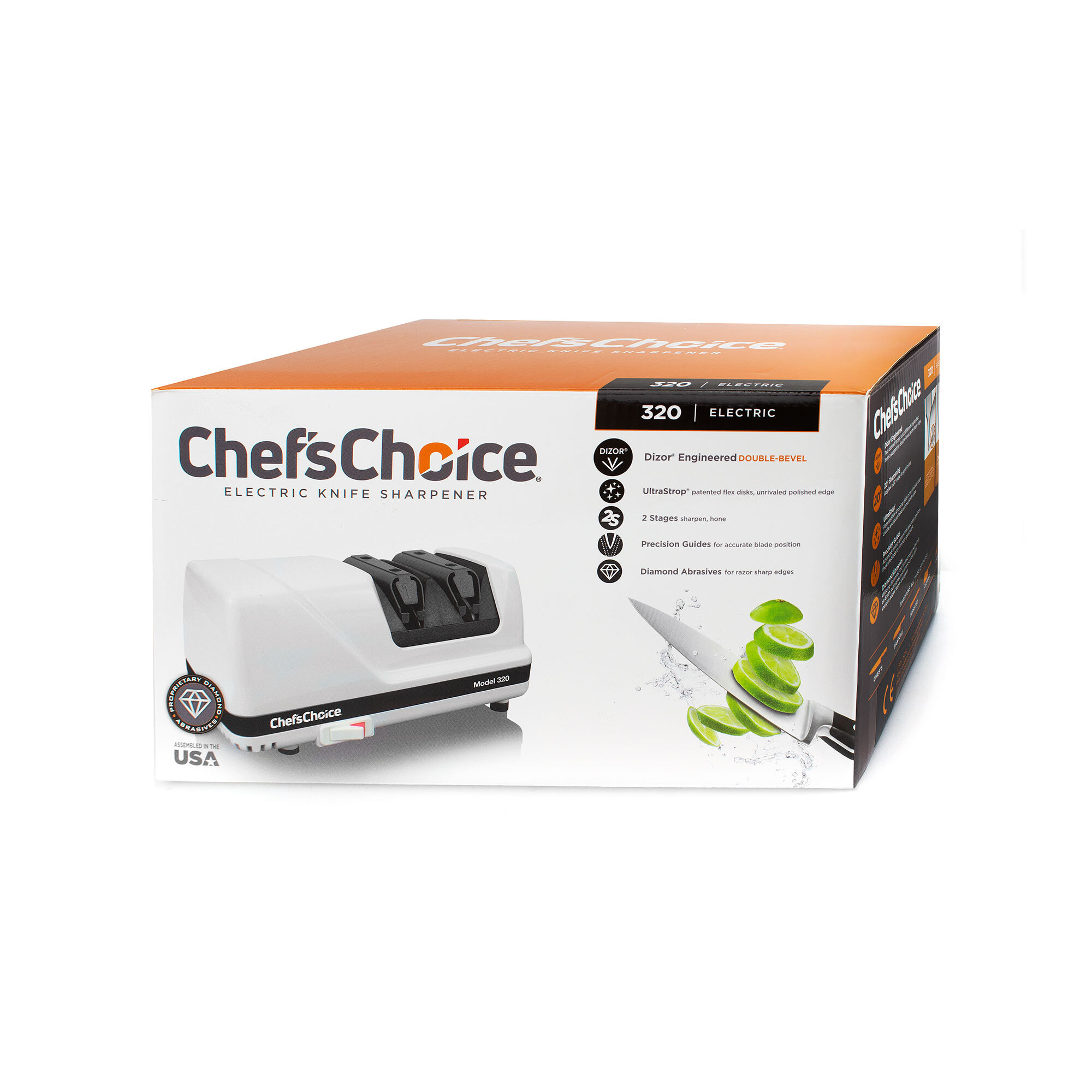 Электрический станок для заточки ножей  Chef’sChoice CC320W от Ножиков