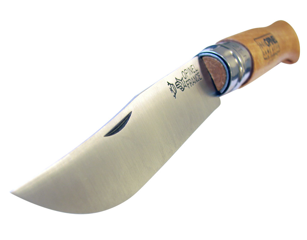 Нож складной Opinel №12 VRN Carbon Tradition, сталь AFNOR XC90 Carbon Steel, рукоять бук, 113120 от Ножиков