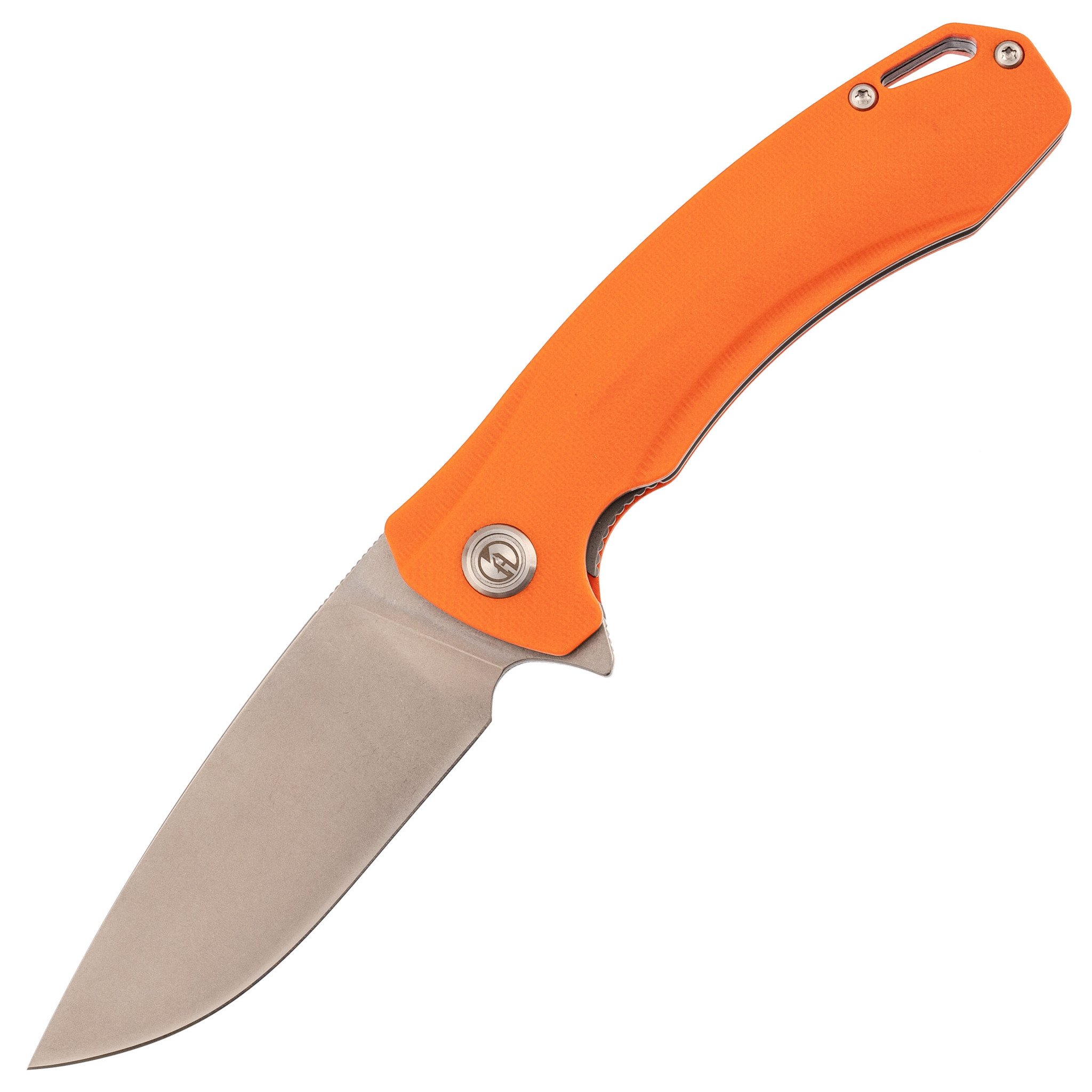 Складной нож Maxace Balance Orange, сталь K110, G10 - фото 1