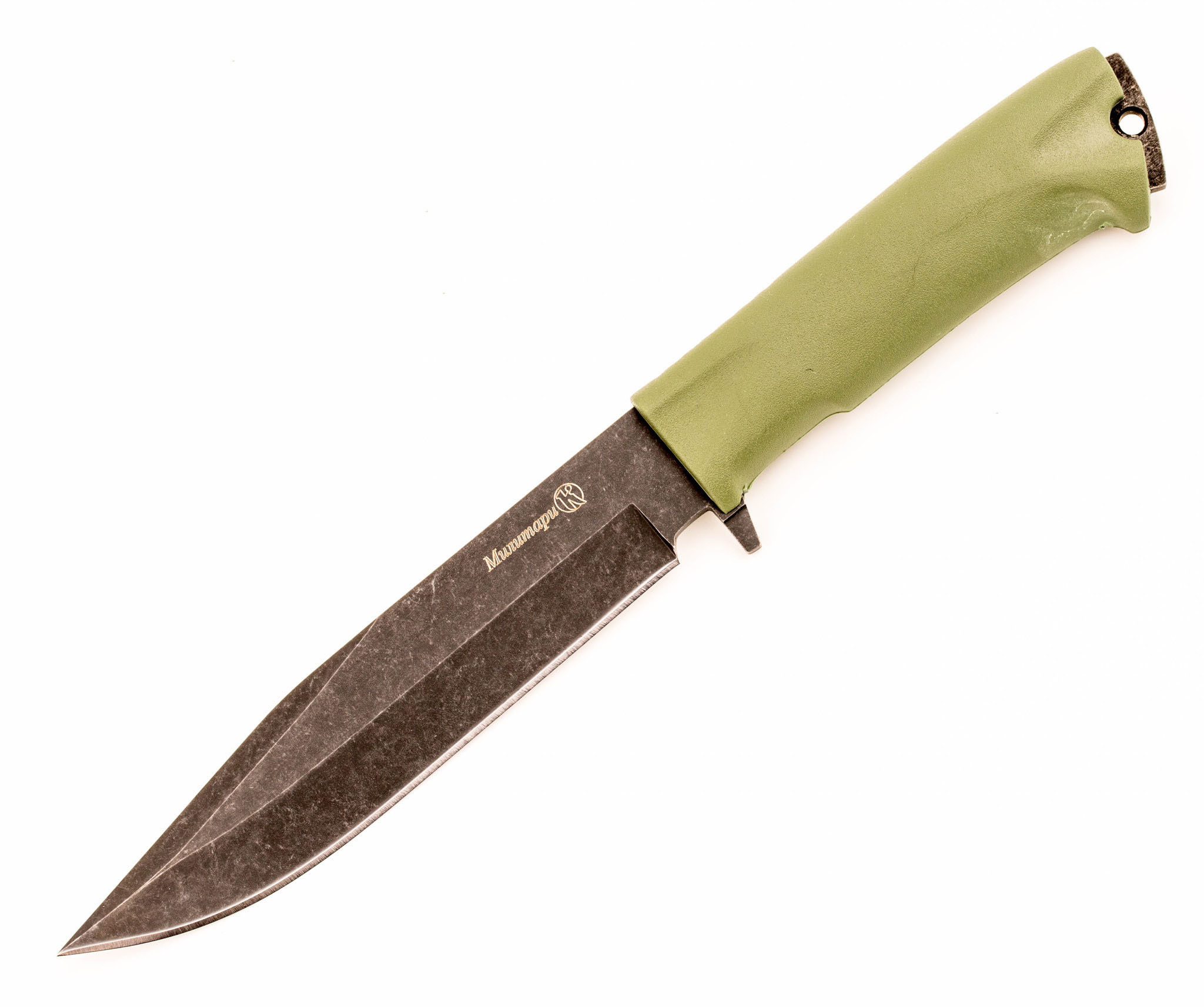 фото Нож милитари, сталь aus-8, рукоять хаки, кизляр