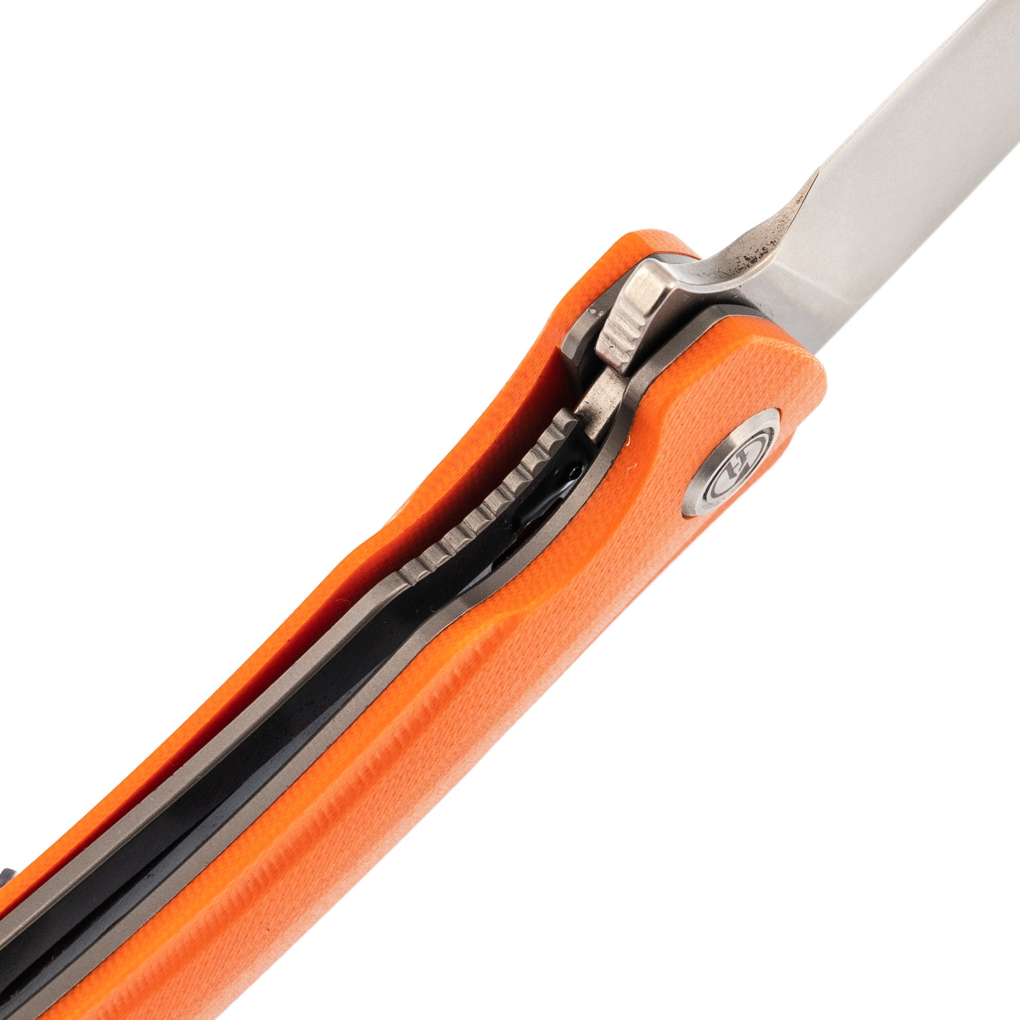 Складной нож Maxace Balance Orange, сталь K110, G10 - фото 4