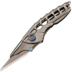 Фото Складной нож Rike Knife Alien, сталь M390, рукоять титан