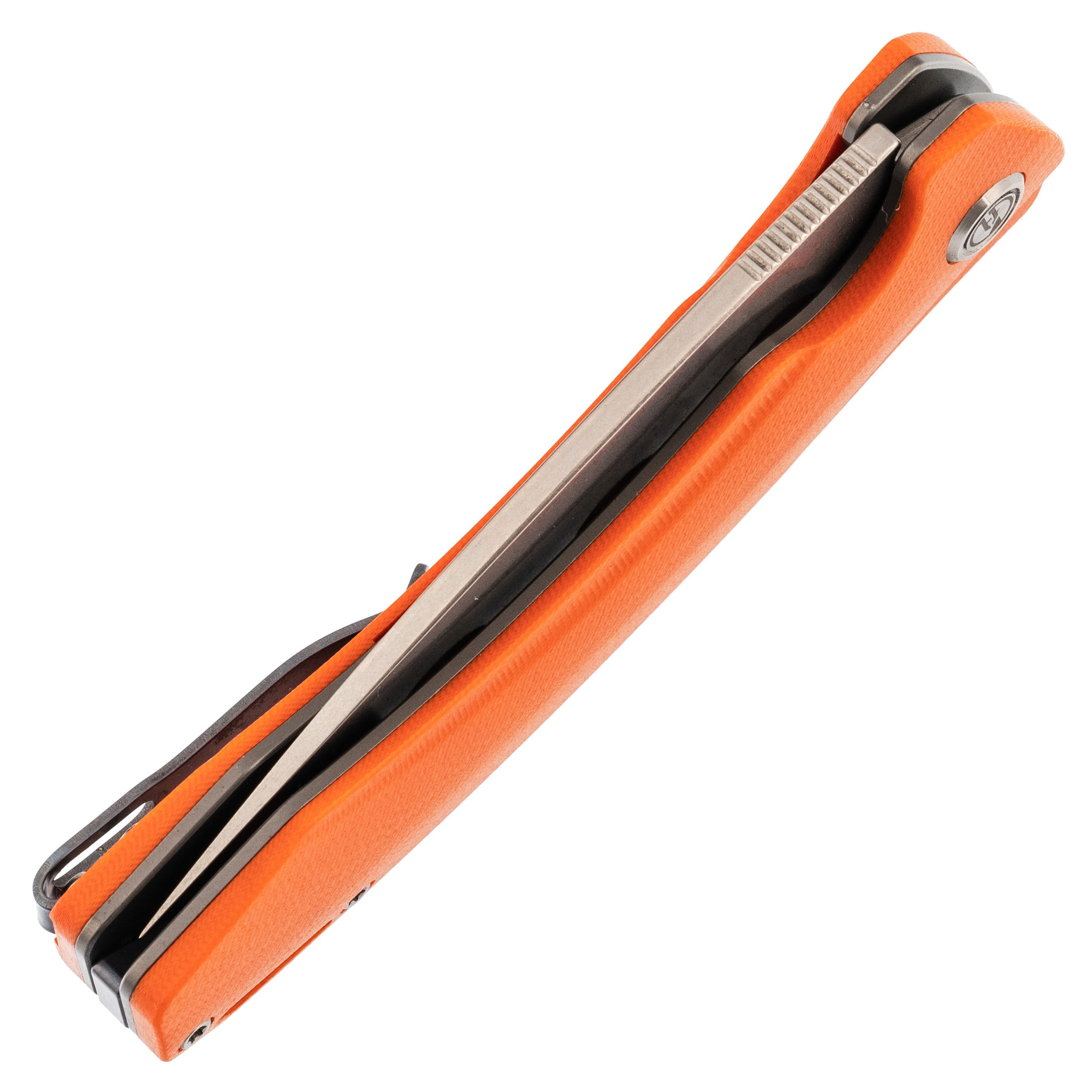 Складной нож Maxace Balance Orange, сталь K110, G10 - фото 8
