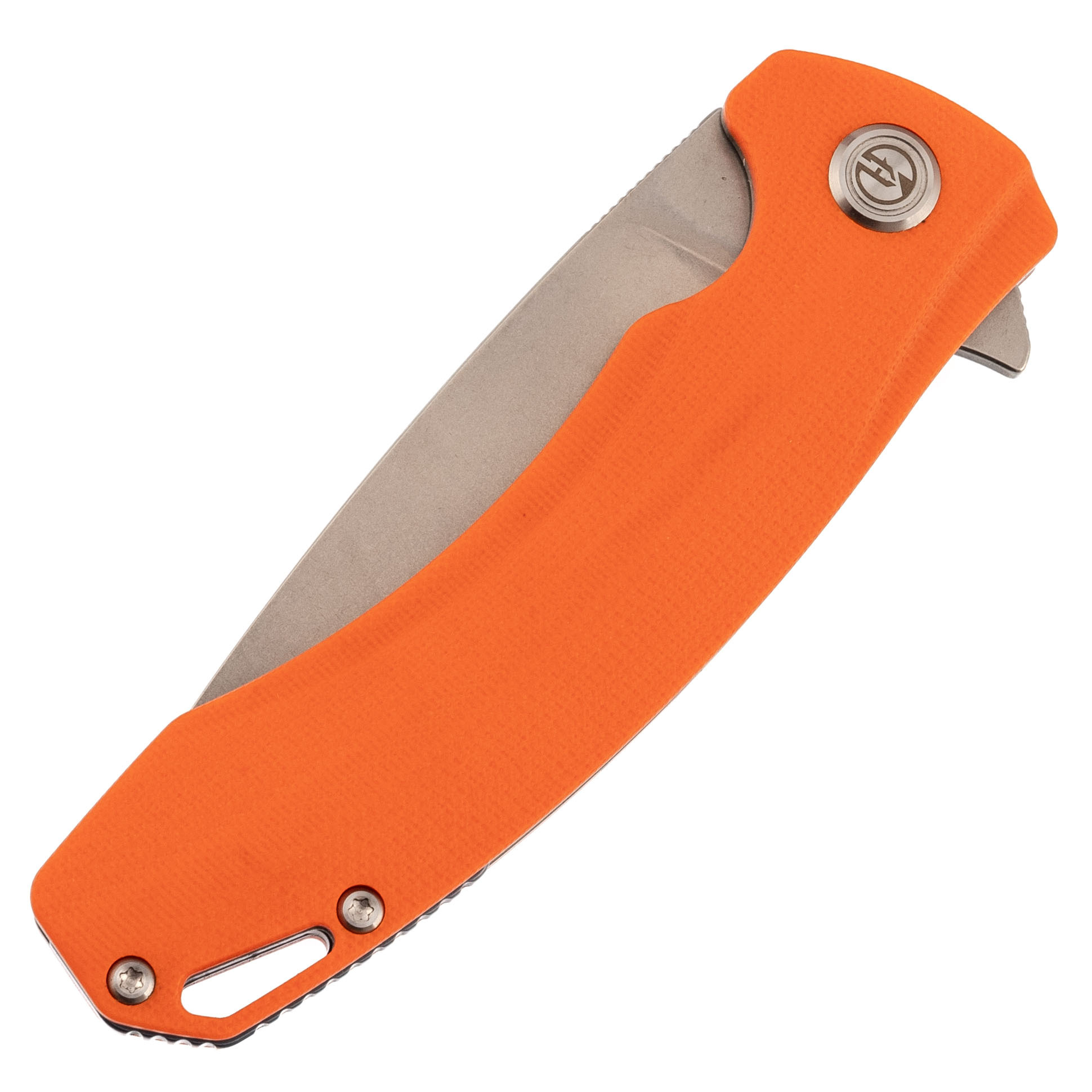 Складной нож Maxace Balance Orange, сталь K110, G10 - фото 7