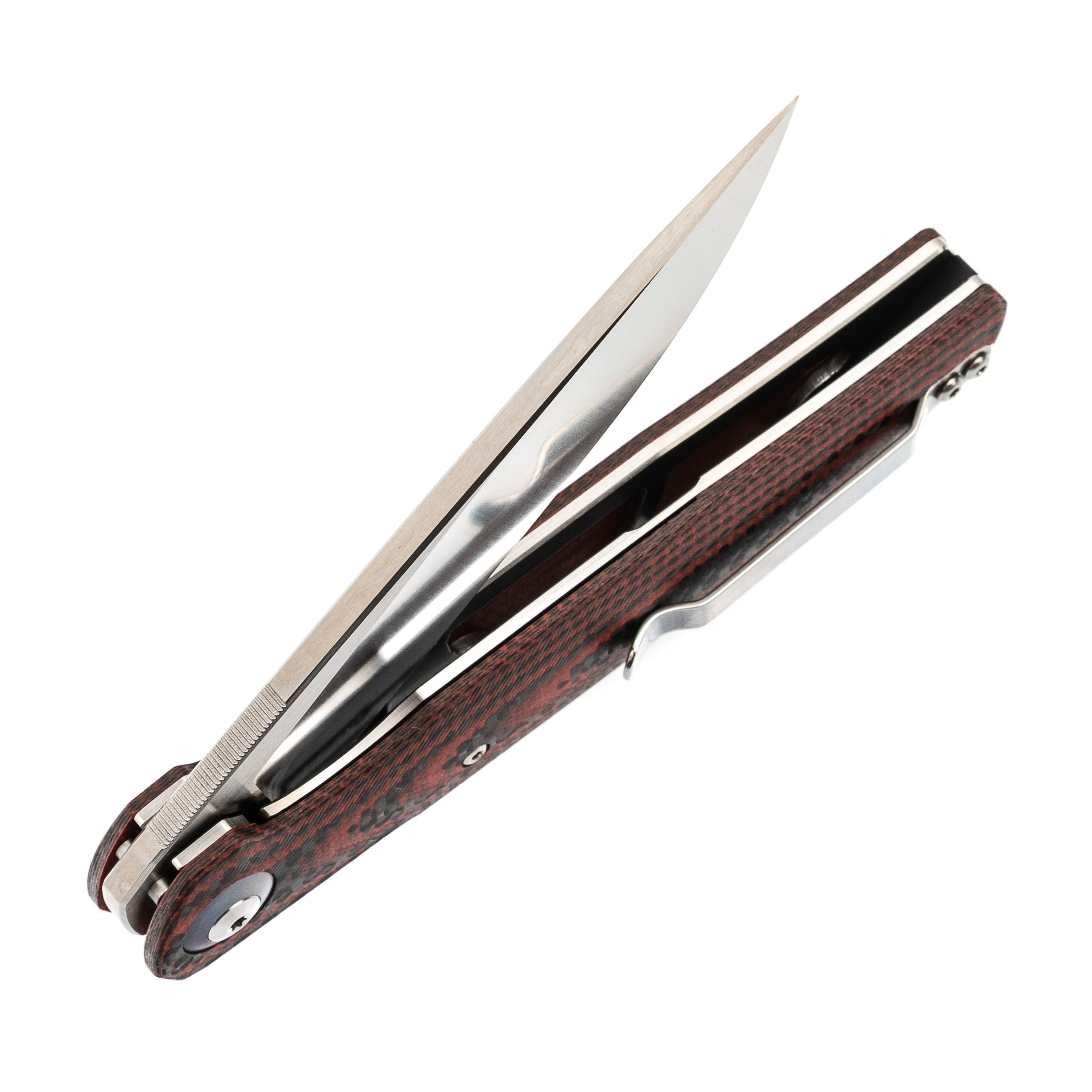 фото Складной нож bestech knives ascot, d2, черно-красный карбон