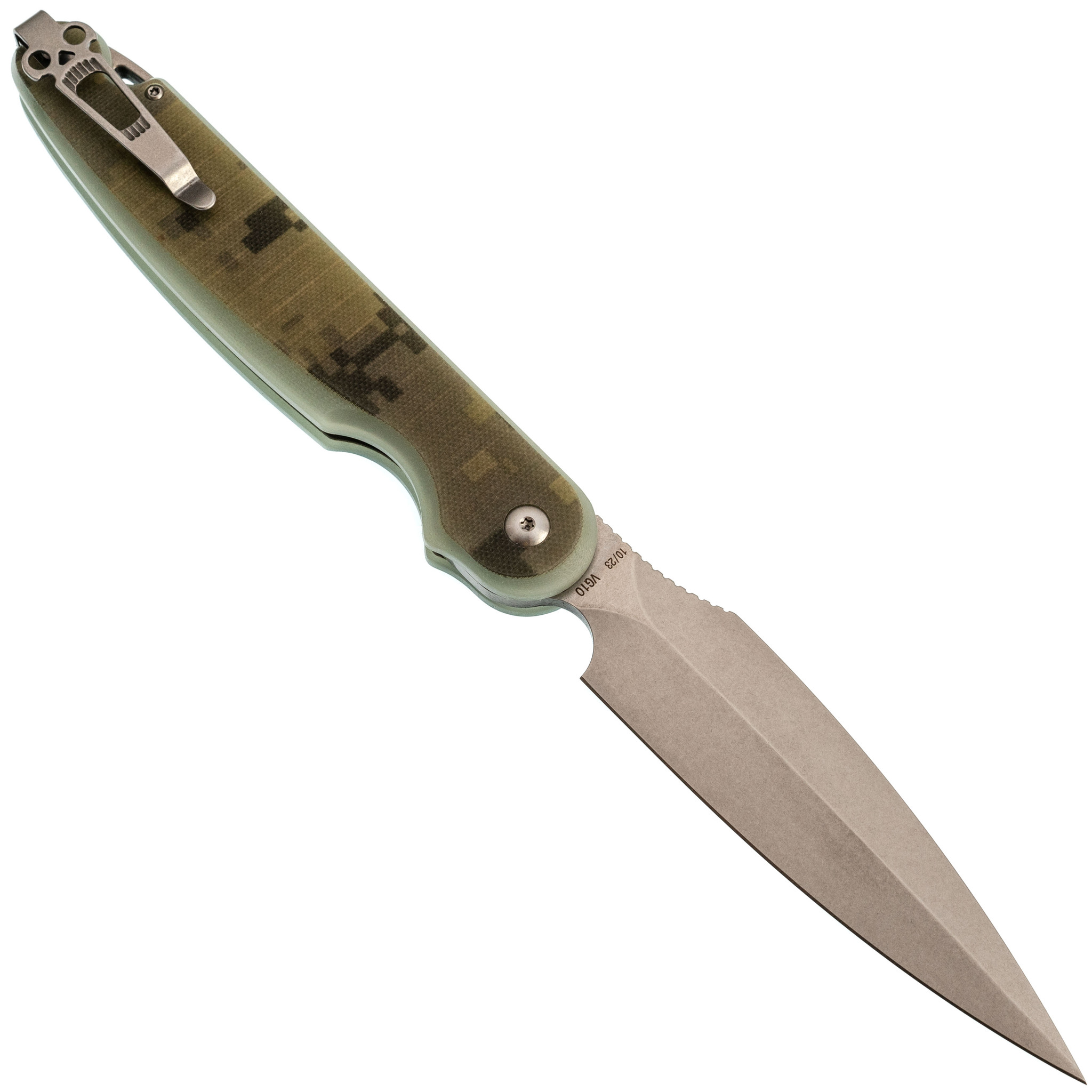 Складной нож Dagger Nestor Camo, сталь VG10, рукоять FRN - фото 3