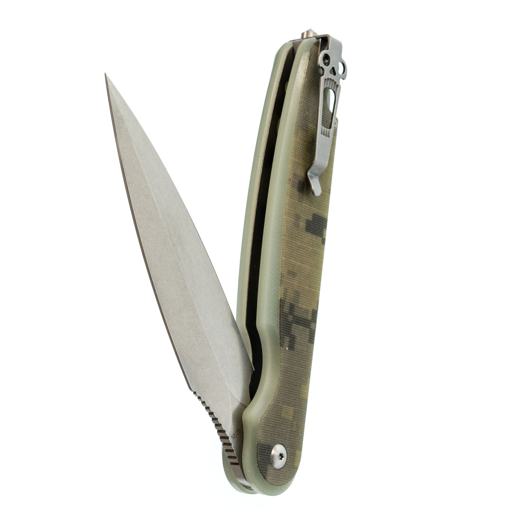 Складной нож Dagger Nestor Camo, сталь VG10, рукоять FRN - фото 5