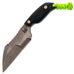 Фото Нож Barmaley Knives Naga II XL Варнклиф, сталь 440C, рукоять микарта джинса