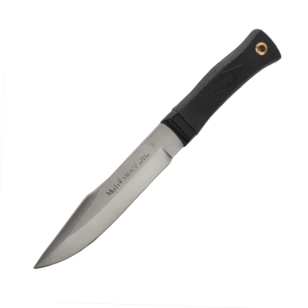 Нож с фиксированным клинком Muela MIRAGE, сталь 440А, рукоять Kraton, черный - фото 1