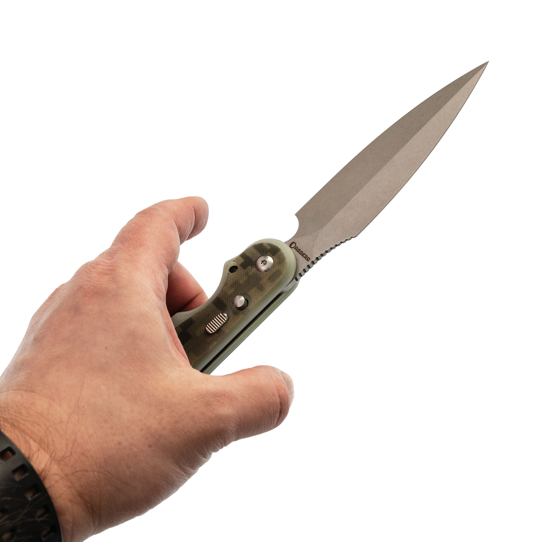 Складной нож Dagger Nestor Camo, сталь VG10, рукоять FRN - фото 7
