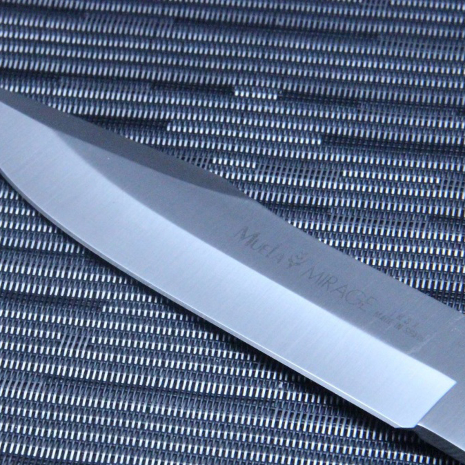 Нож с фиксированным клинком Muela MIRAGE, сталь 440А, рукоять Kraton, черный - фото 6