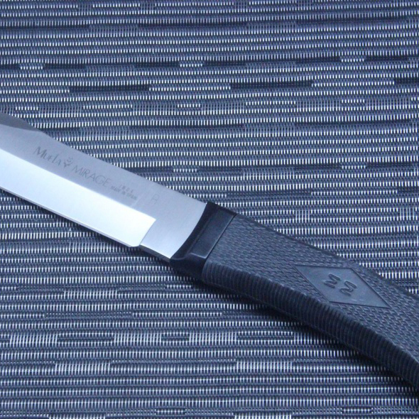 Нож с фиксированным клинком Muela MIRAGE, сталь 440А, рукоять Kraton, черный - фото 7