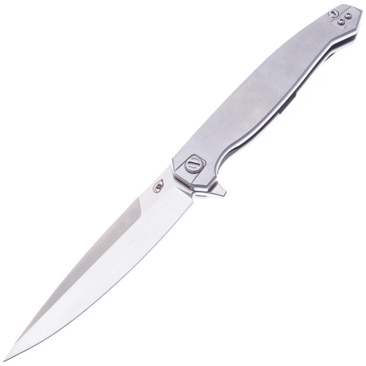 Складной нож Сарган-01, сталь D2, рукоять сталь - фото 1