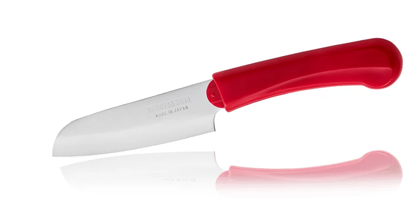 фото Овощной нож fuji cutlery, fk-431 красный, термопластик tojiro