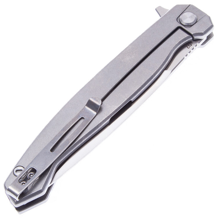 Складной нож Сарган-01, сталь D2, рукоять сталь - фото 4