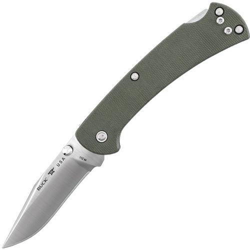 Складной нож Buck Ranger Slim Pro 0112ODS6, сталь S30V, рукоять микарта