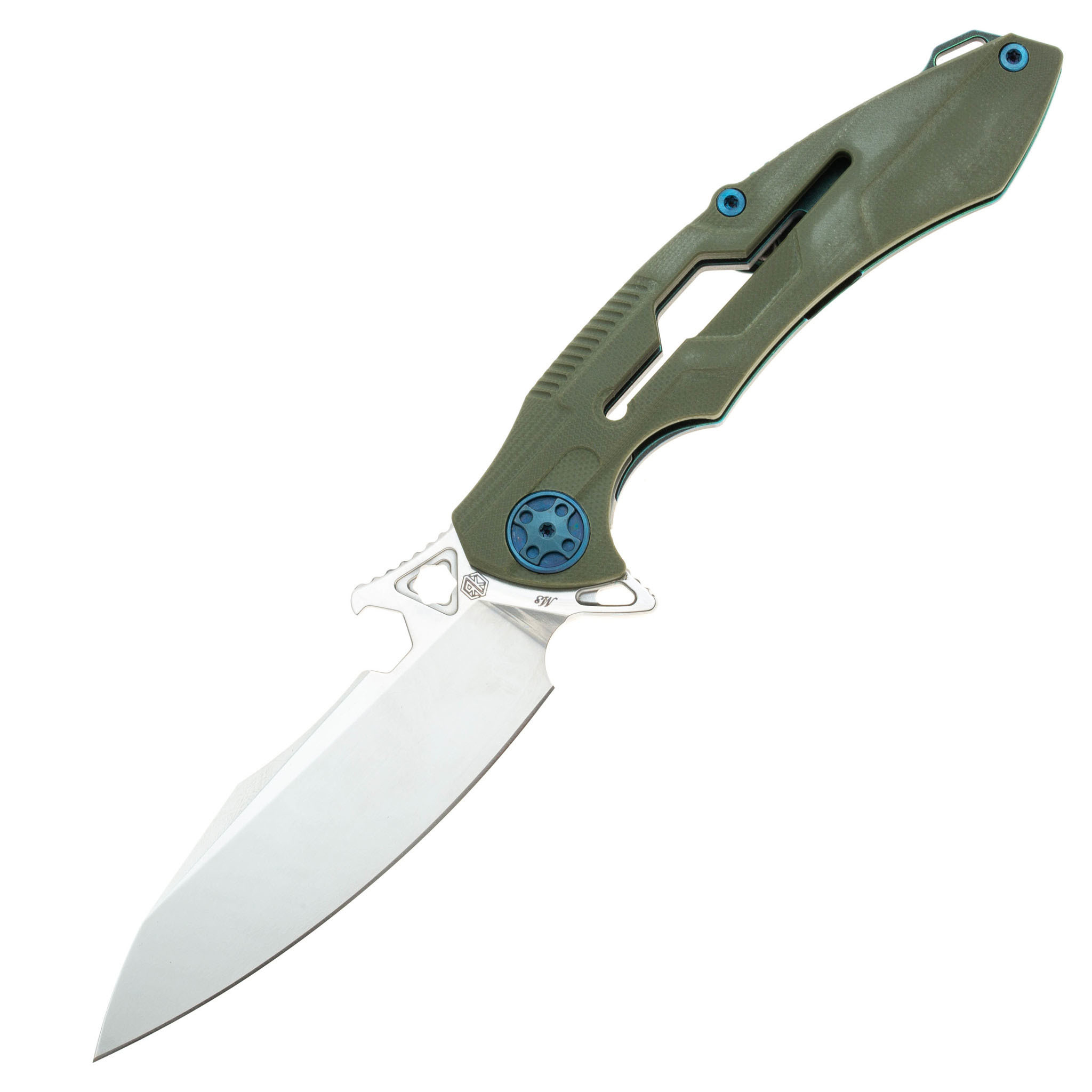 Нож складной Rikeknife M3 green - фото 1