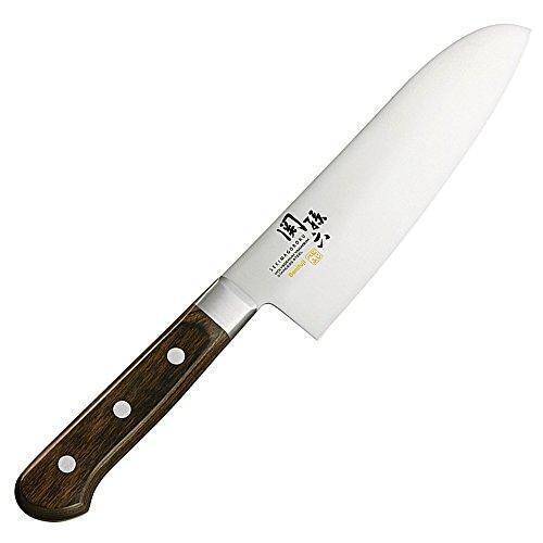 Кухонный нож Сантоку Seki Magoroku Benifuji 165 мм, нержавеющая сталь - фото 1