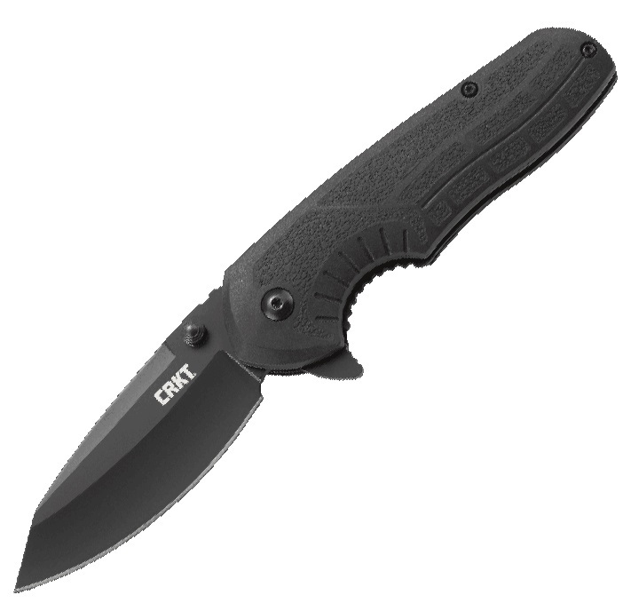 Складной нож Copacetic™ Flipper, сталь Black Oxide Finish 8Cr13MOV, рукоять полипропилен/термопластик GRN