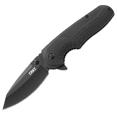 Фото Складной нож Copacetic™ Flipper, сталь Black Oxide Finish 8Cr13MOV, рукоять полипропилен/термопластик GRN
